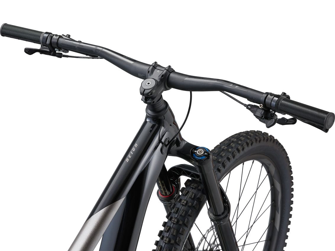 GIANT REIGN 2 FULL SUSPENSION MTB BIKE 2023 - GLOSS BLACK/METAL