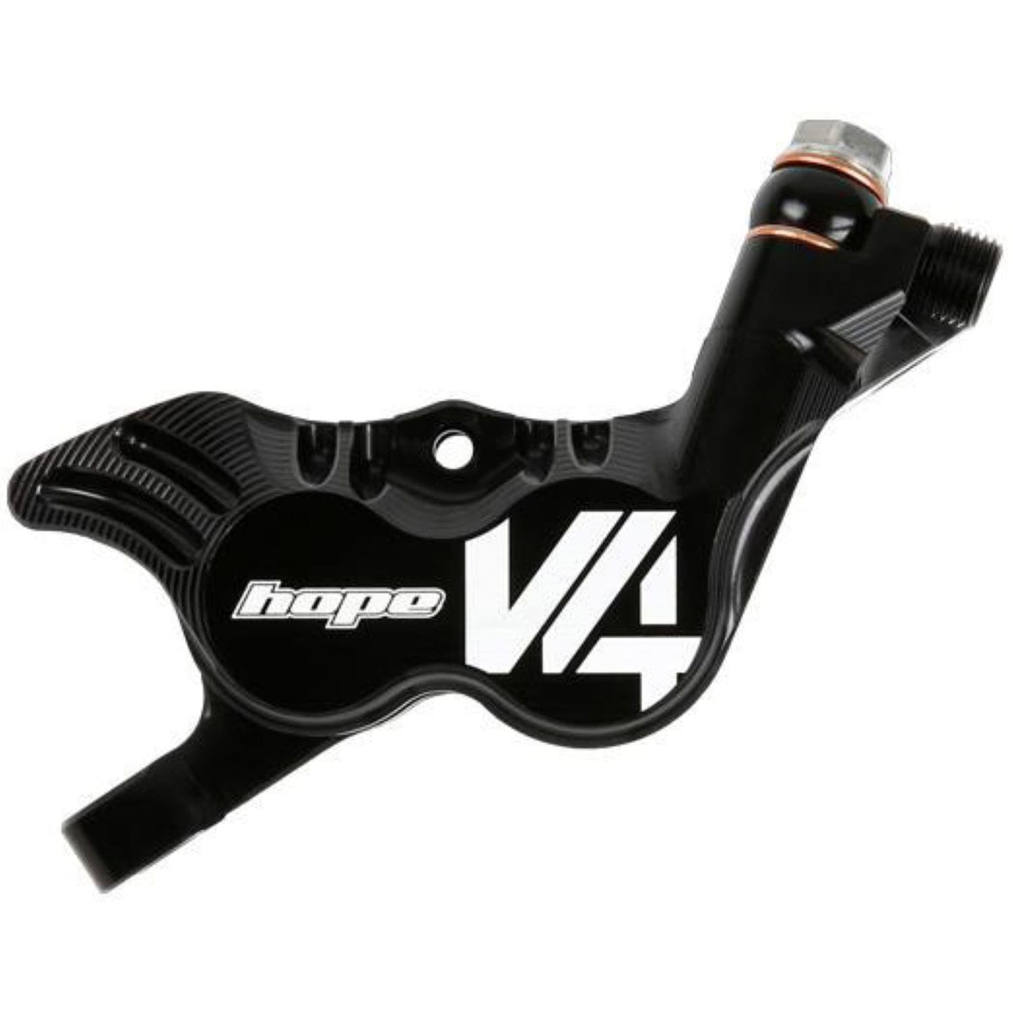 HOPE TECH 4 V4 DISC BRAKE LEFT LEVER BLACK/BLACK