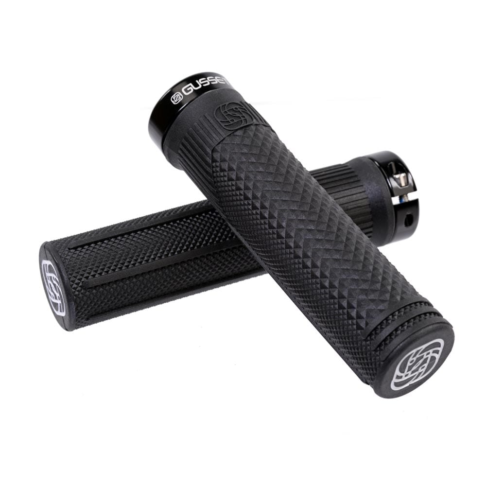 GUSSET S2 LOCK-ON GRIP - BLACK