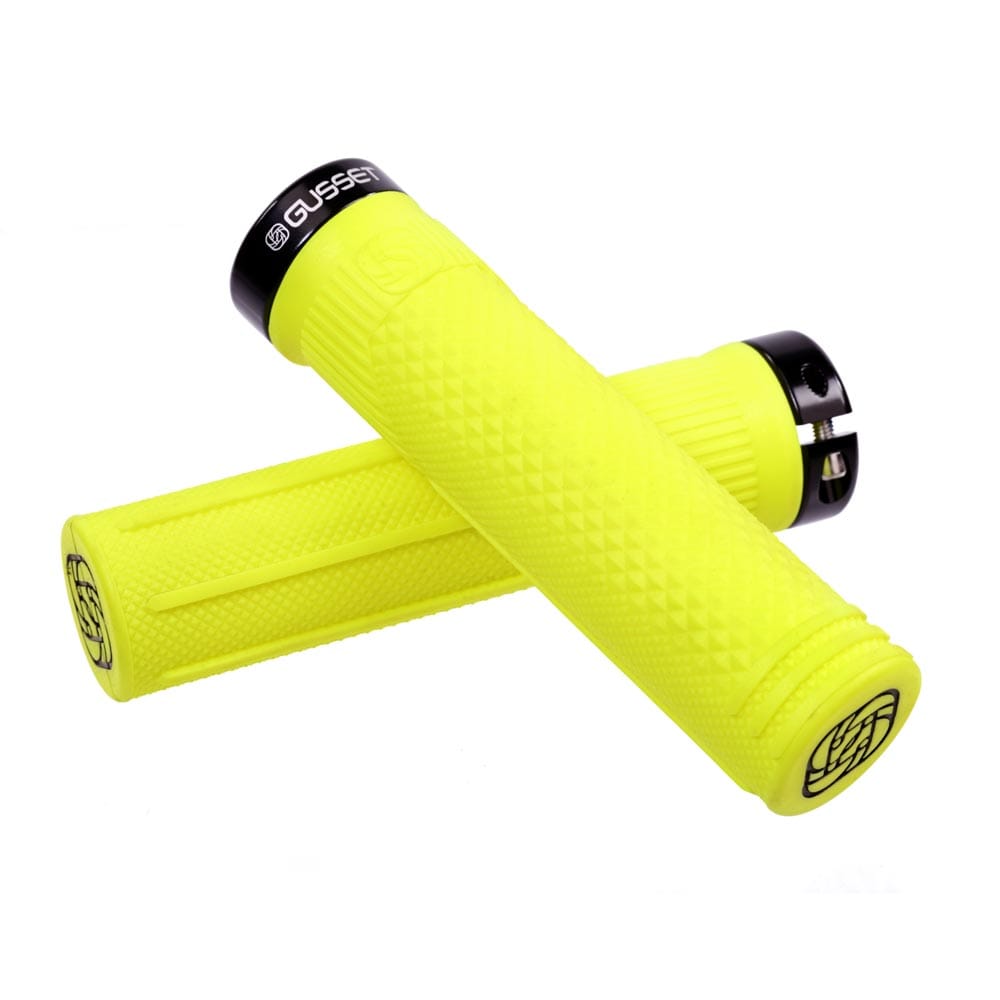 GUSSET S2 LOCK-ON GRIP - YELLOW