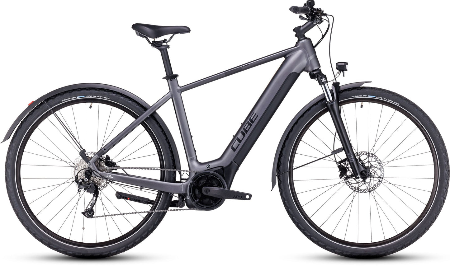 CUBE NURIDE HYBRID PERFORMANCE 625 ALLROAD EBIKE 2023 GRAPHITE ´N´ BLACK