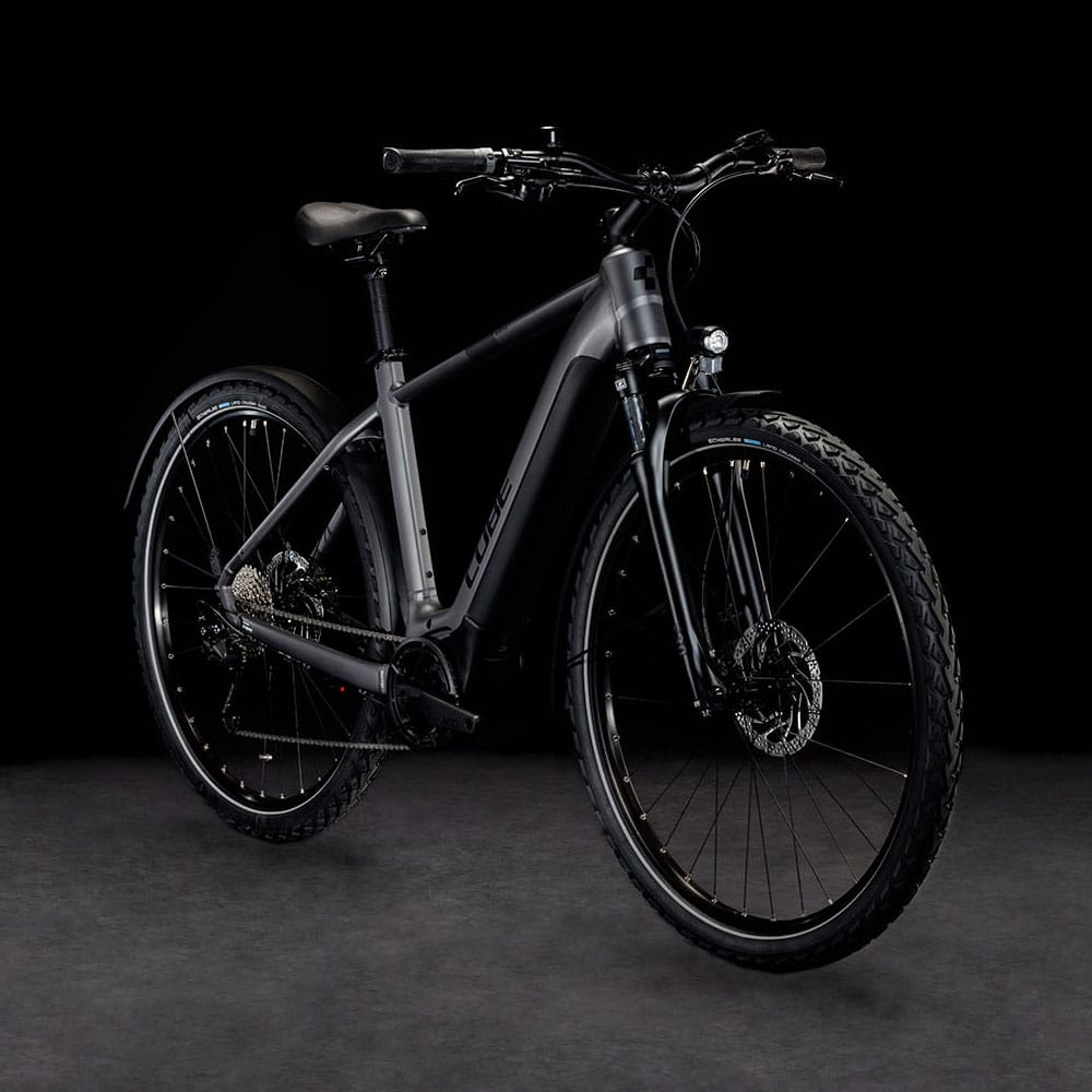 CUBE NURIDE HYBRID PERFORMANCE 625 ALLROAD EBIKE 2023 GRAPHITE ´N´ BLACK