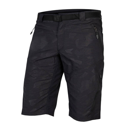 ENDURA HUMMVEE SHORT WITH LINER BLACK CAMO