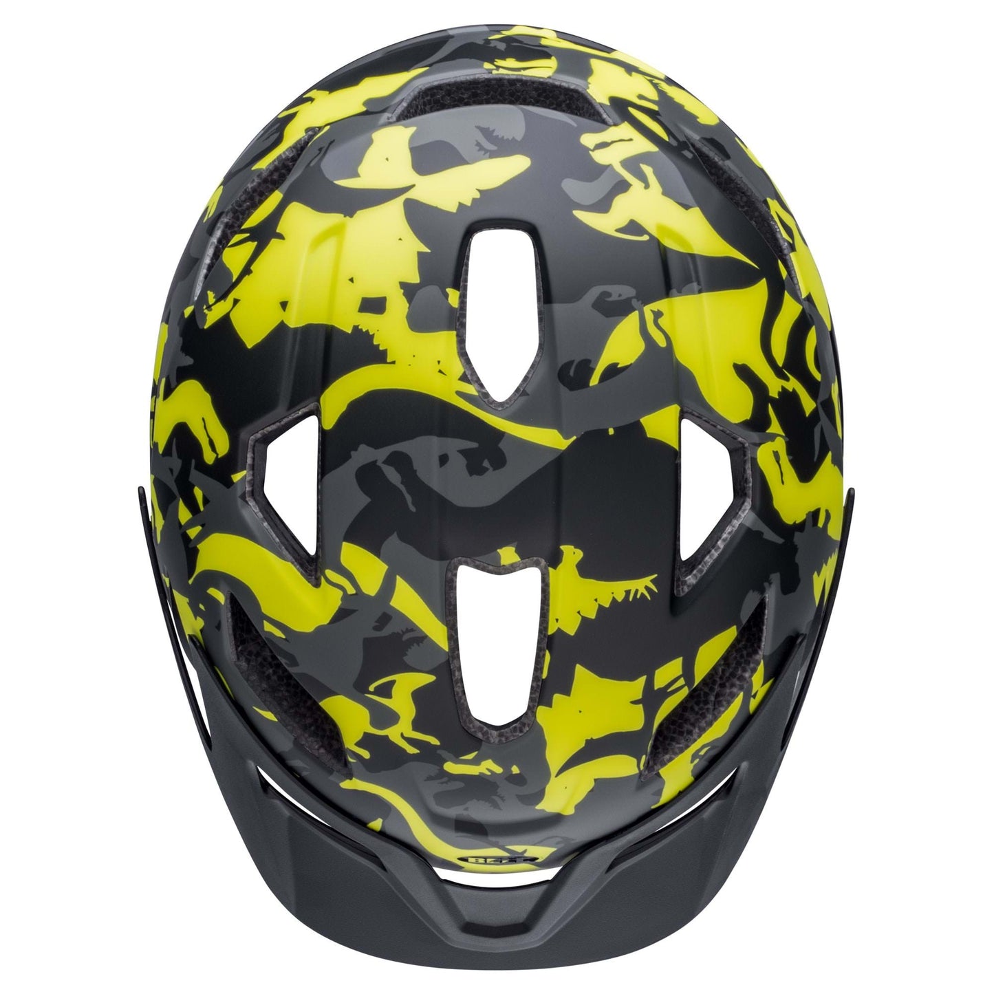 BELL SIDETRACK UNI-SIZE YOUTH HELMET - CAMOSAURUS MATTE BLACK