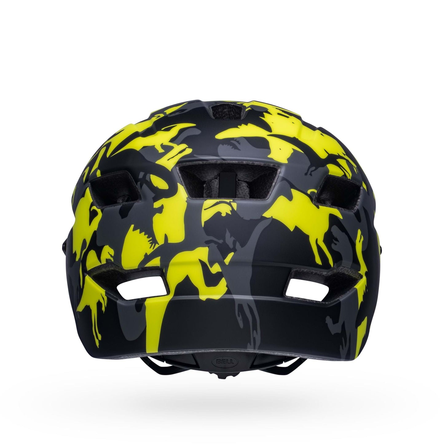 BELL SIDETRACK UNI-SIZE YOUTH HELMET - CAMOSAURUS MATTE BLACK