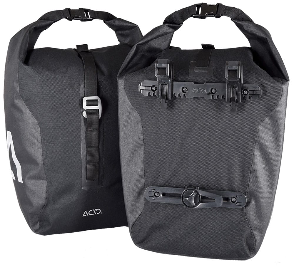 CUBE ACID PANNIER 20/2 TRAVLR - BLACK