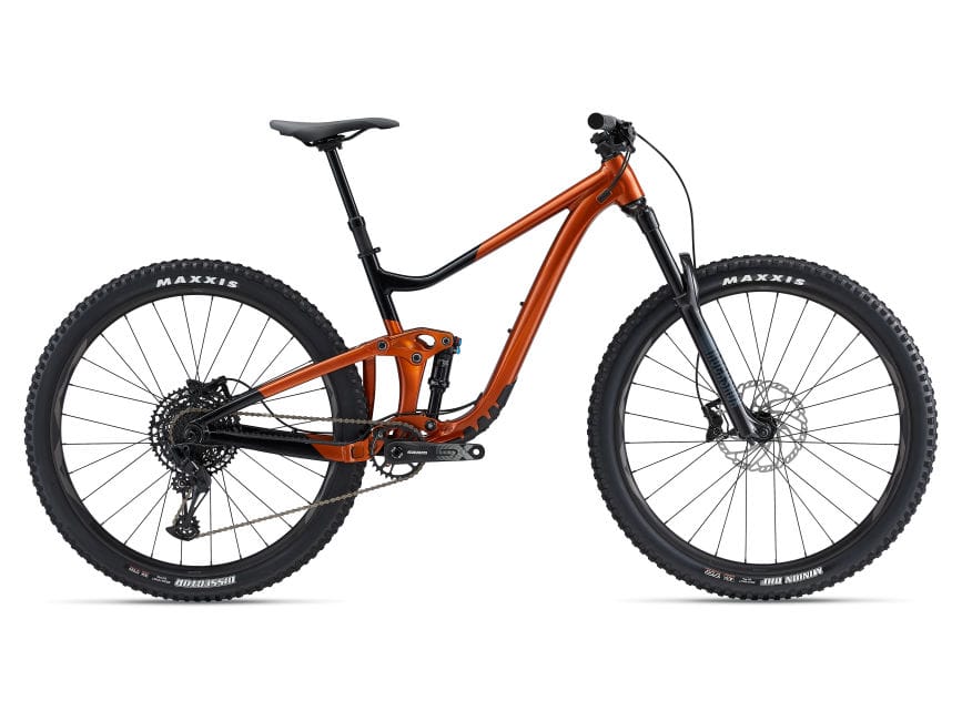 GIANT TRANCE X 29 2 FS MTB BIKE 2023 - AMBER GLOW/BLACK