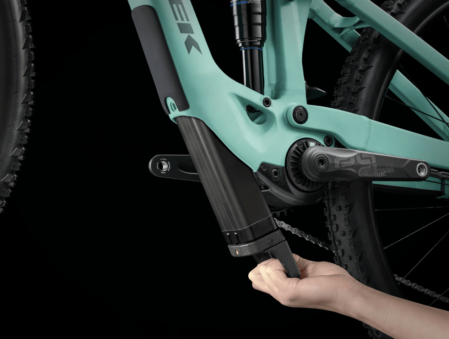 TREK FUEL EXe 5 E-MTB BIKE 2025 MATTE BLUE SAGE