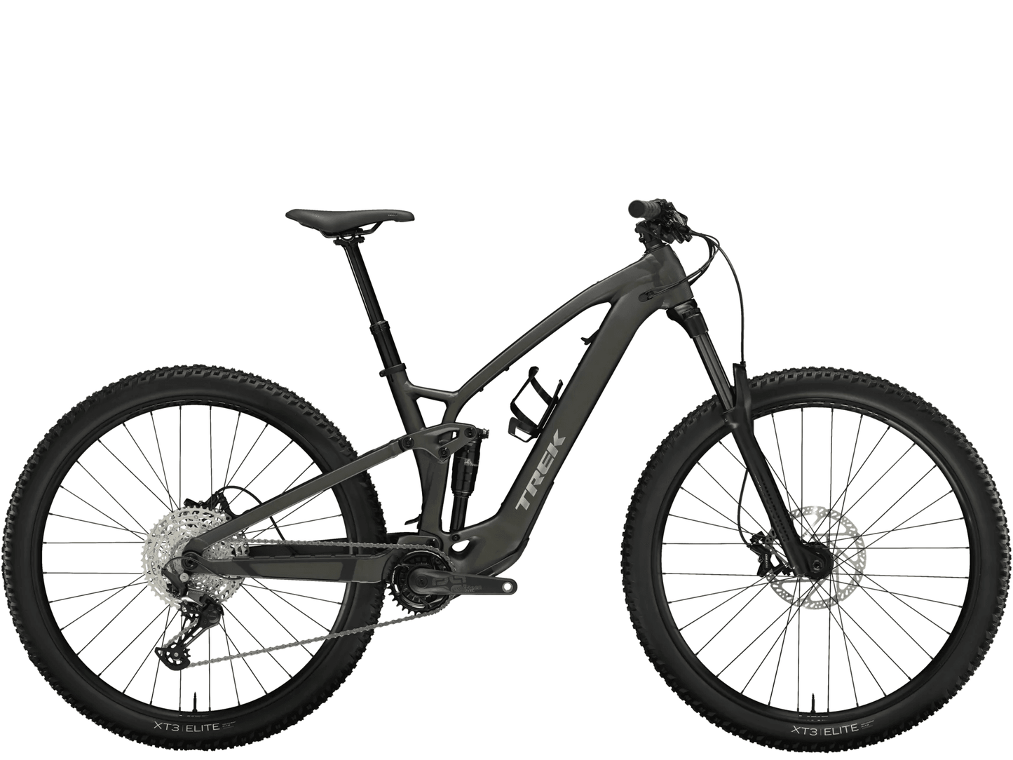 TREK FUEL EXe 5 E-MTB BIKE 2024 - MATTE DNISTER BLACK