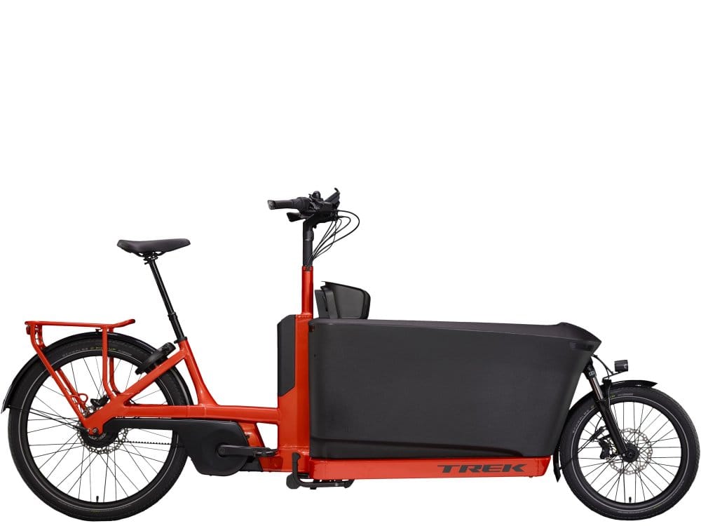 TREK FETCH+ 4 ELECTRIC CARGO BIKE 2024 - LAVA