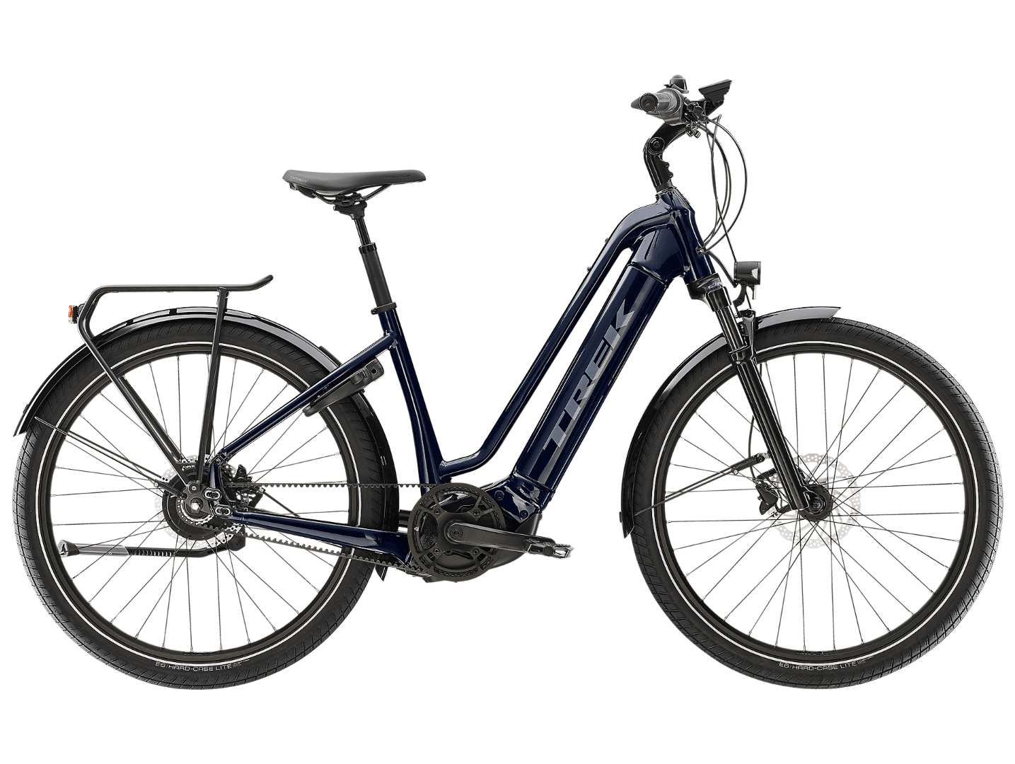TREK ALLANT 9 LOWSTEP ELECTRIC HYBRID BIKE 2025 DEEP DARK BLUE