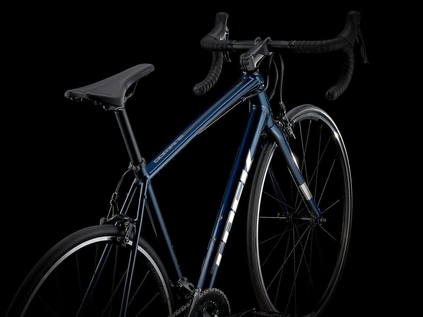 TREK DOMANE AL 2 ROAD BIKE 2024 - GLOSS MUSLANNE BLUE/MATTE TREK BLACK