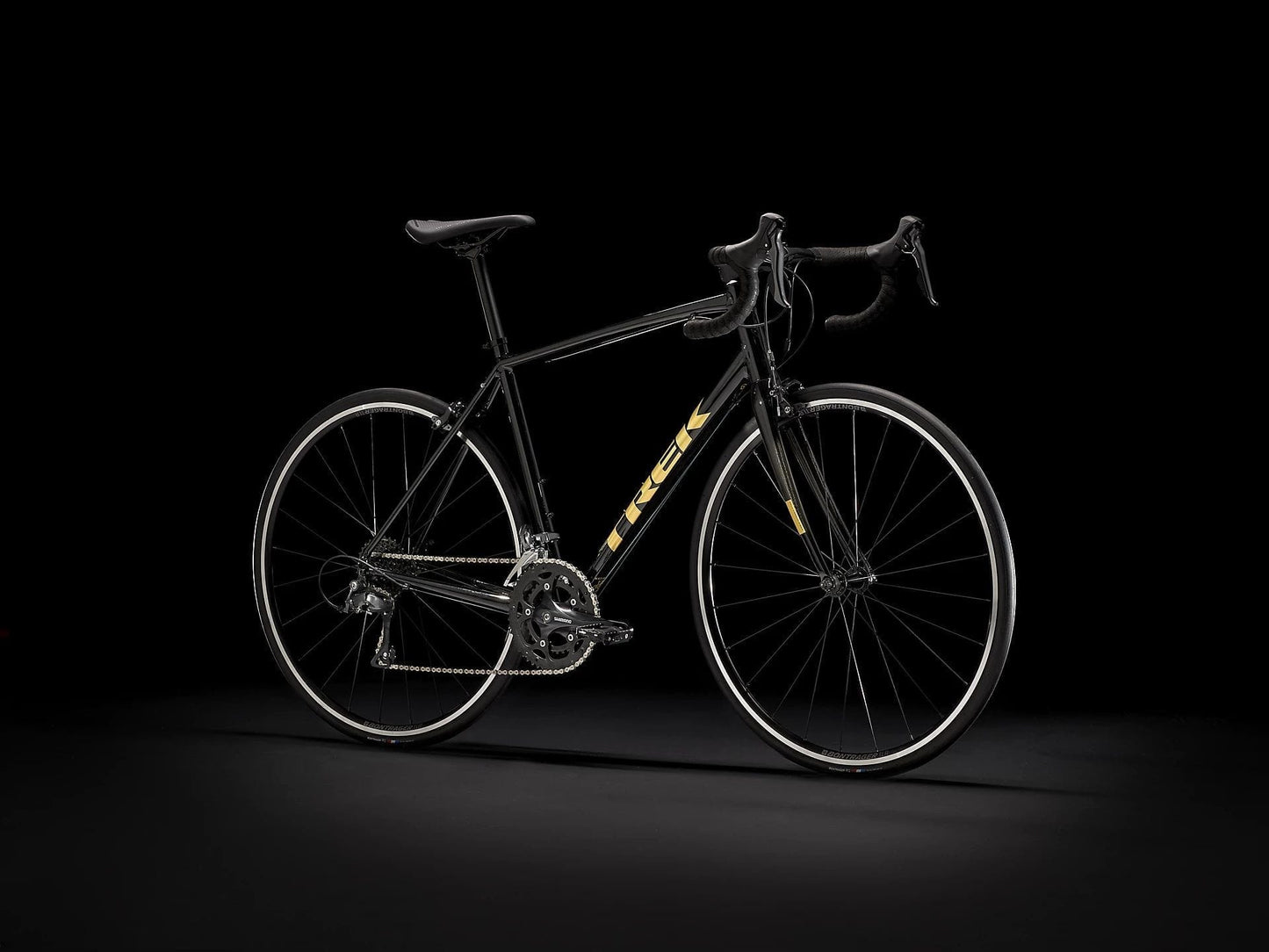 TREK DOMANE AL 2 ROAD BIKE 2024 - TREK BLACK/CARBON SMOKE