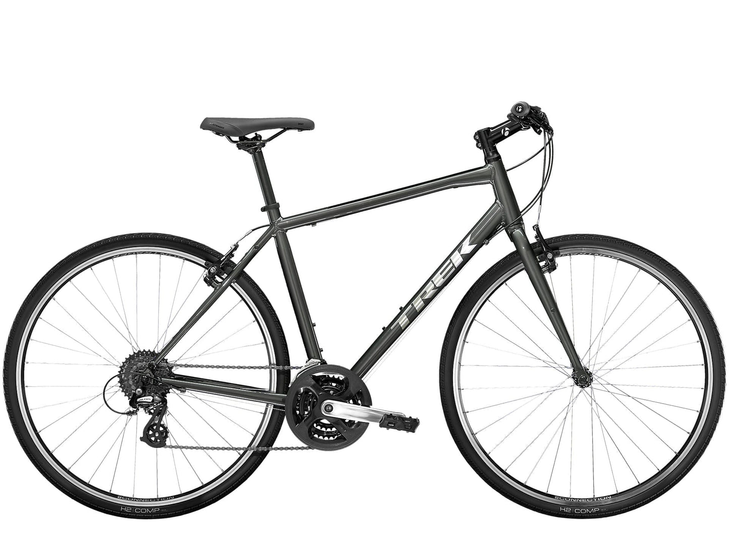 TREK FX 1 HYBRID BIKE 2024 - LITHIUM GREY