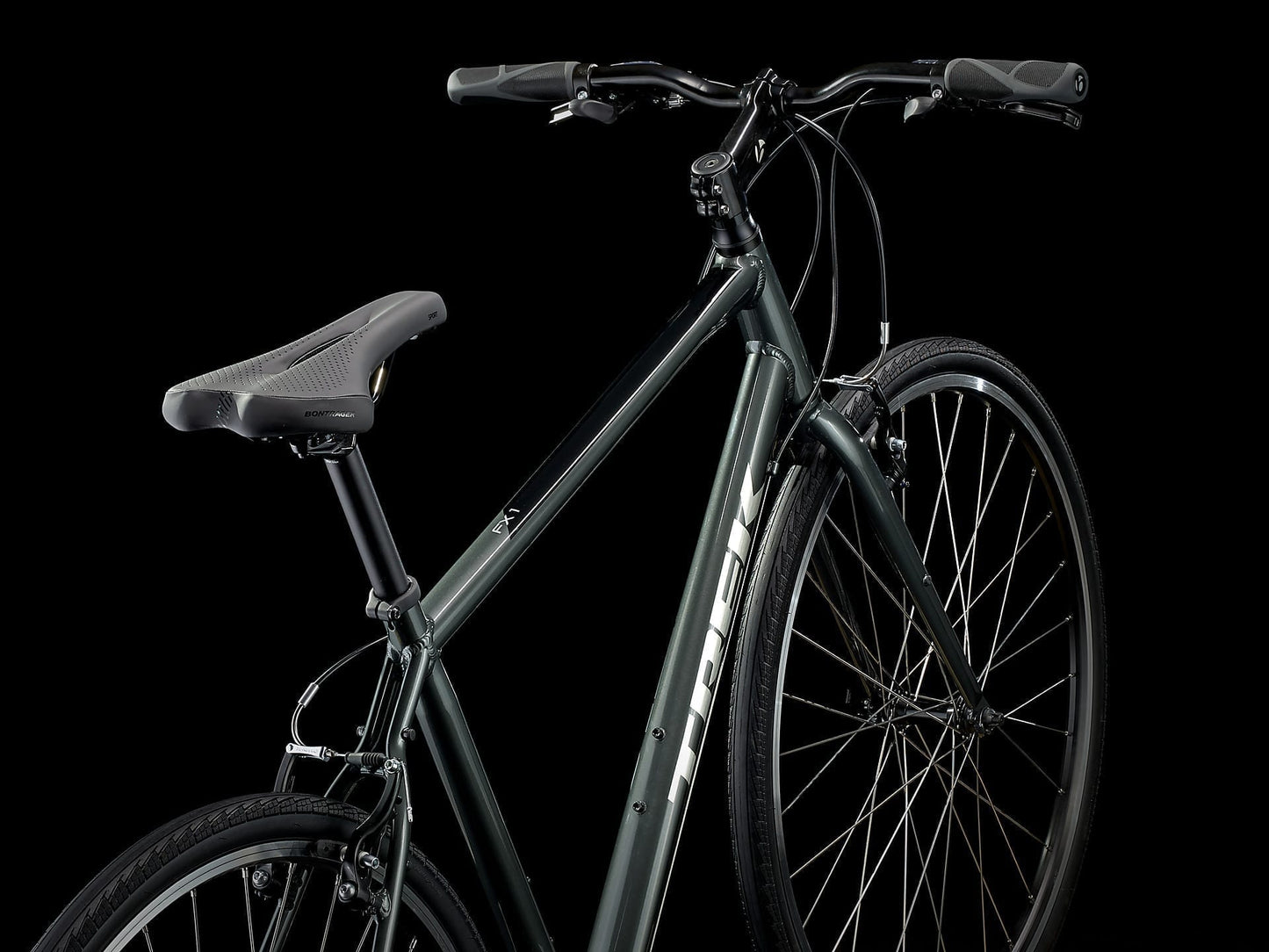 TREK FX 1 HYBRID BIKE 2024 - LITHIUM GREY