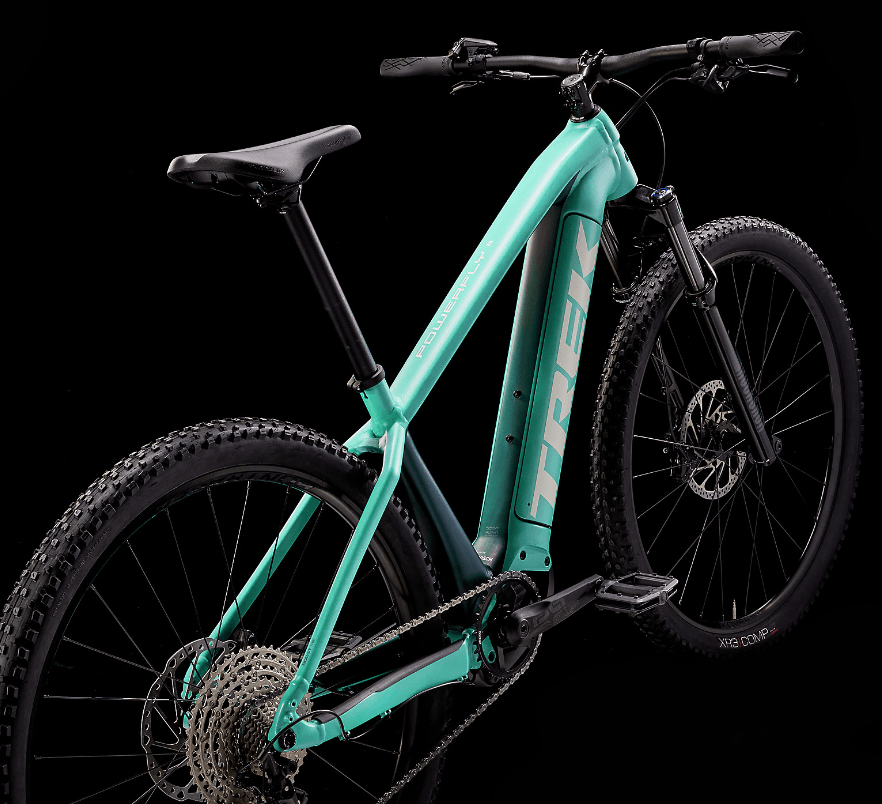 TREK POWERFLY 5 GEN 4 625W E-MTB BIKE 2024 - SATIN BLUE SAGE/JUNIPER