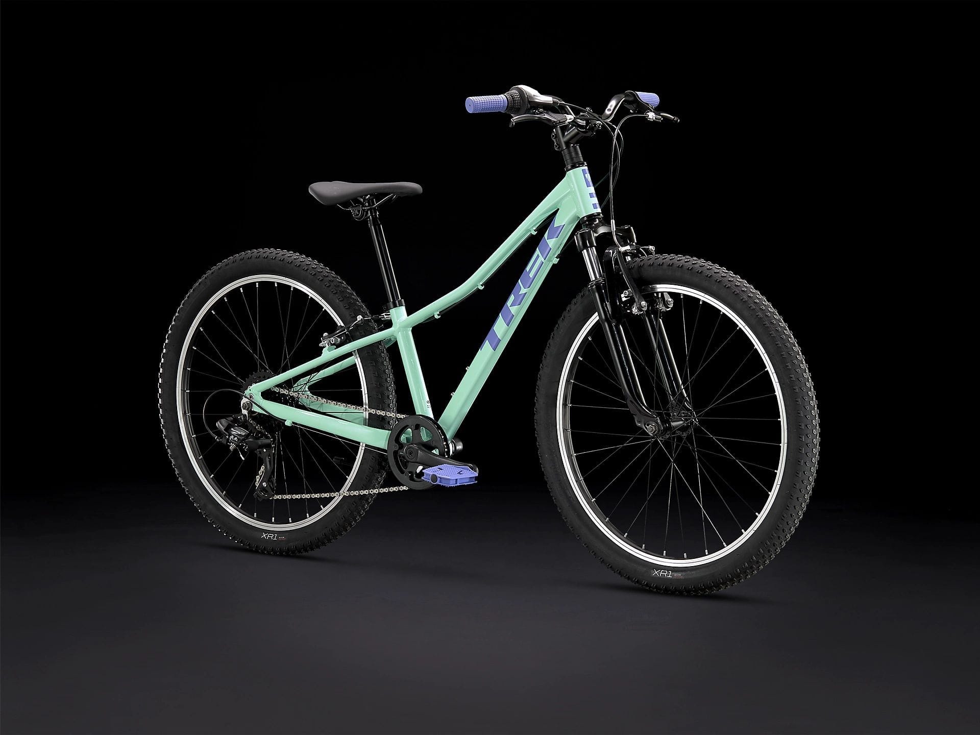 TREK PRECALIBER 24 8-SPEED SUSPENSION KID'S BIKE 2024 - ALOHA GREEN