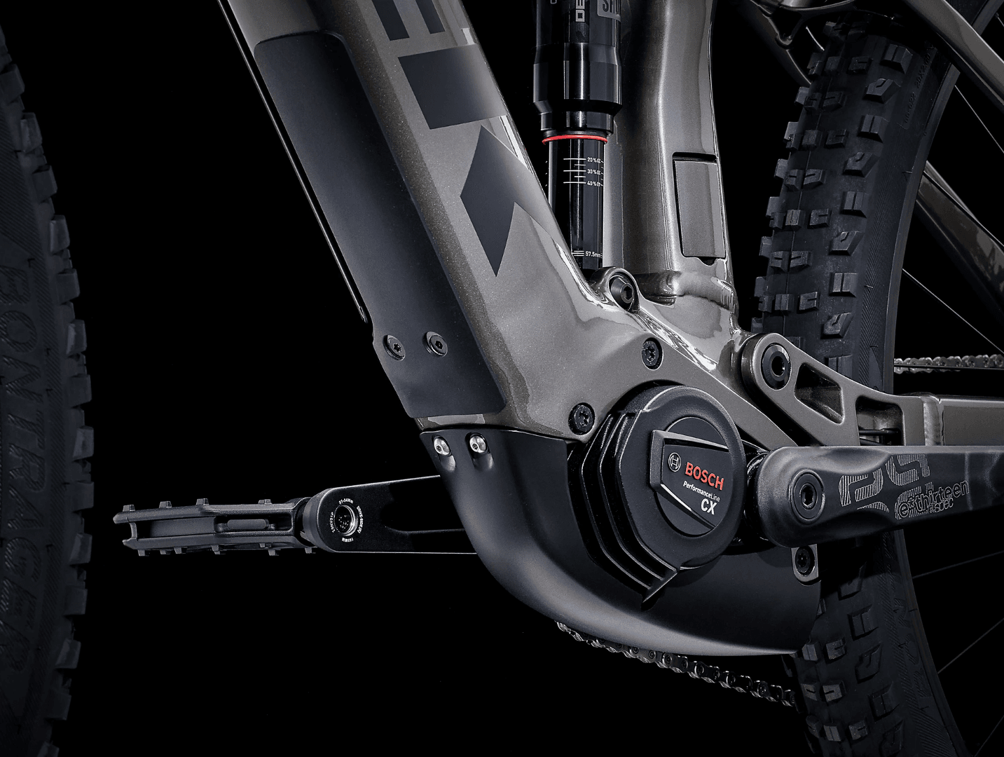 TREK RAIL 5 GEN 3 DEORE E-MTB BIKE 2023 - MERCURY