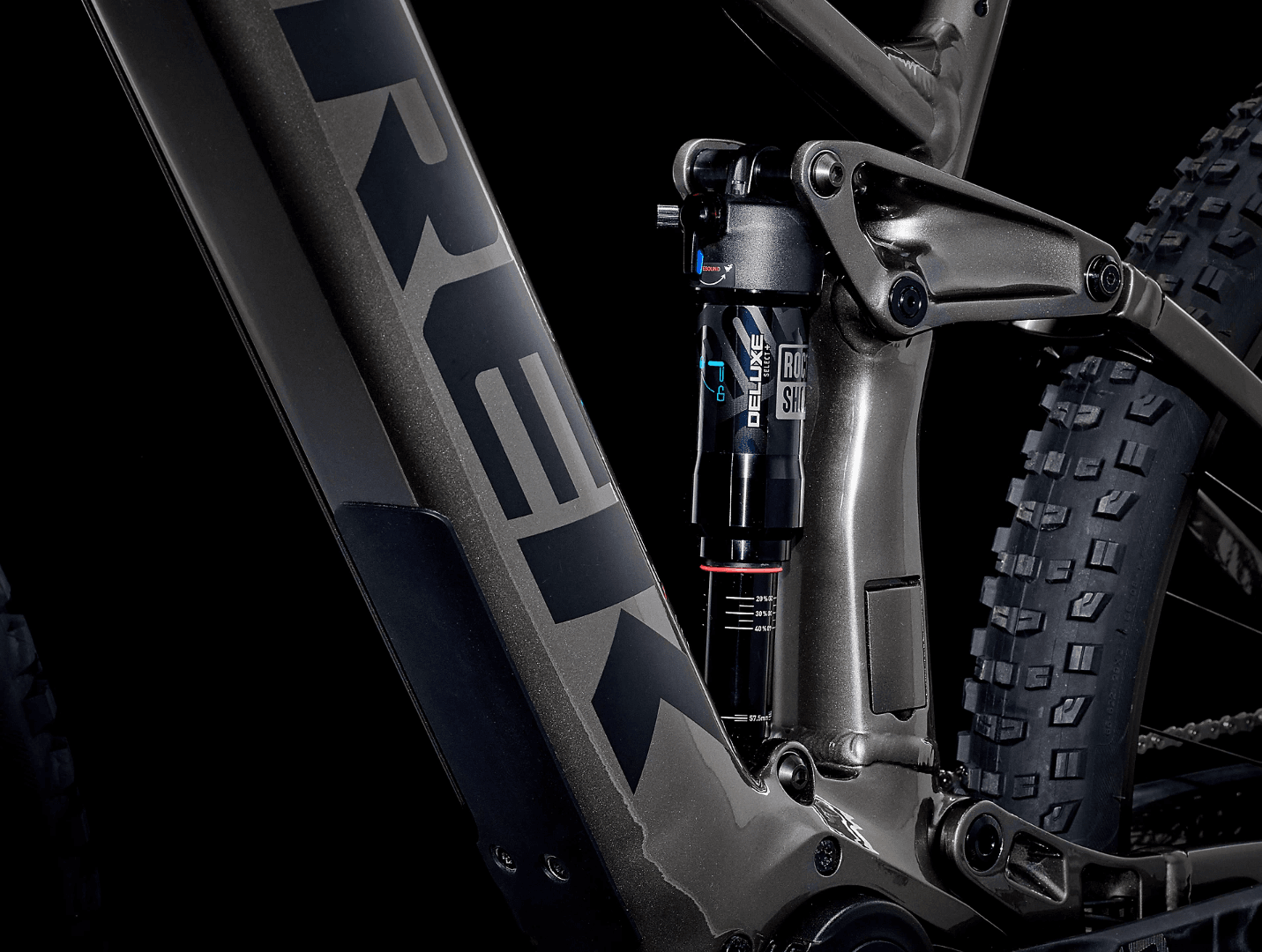 TREK RAIL 5 GEN 3 DEORE E-MTB BIKE 2023 - MERCURY