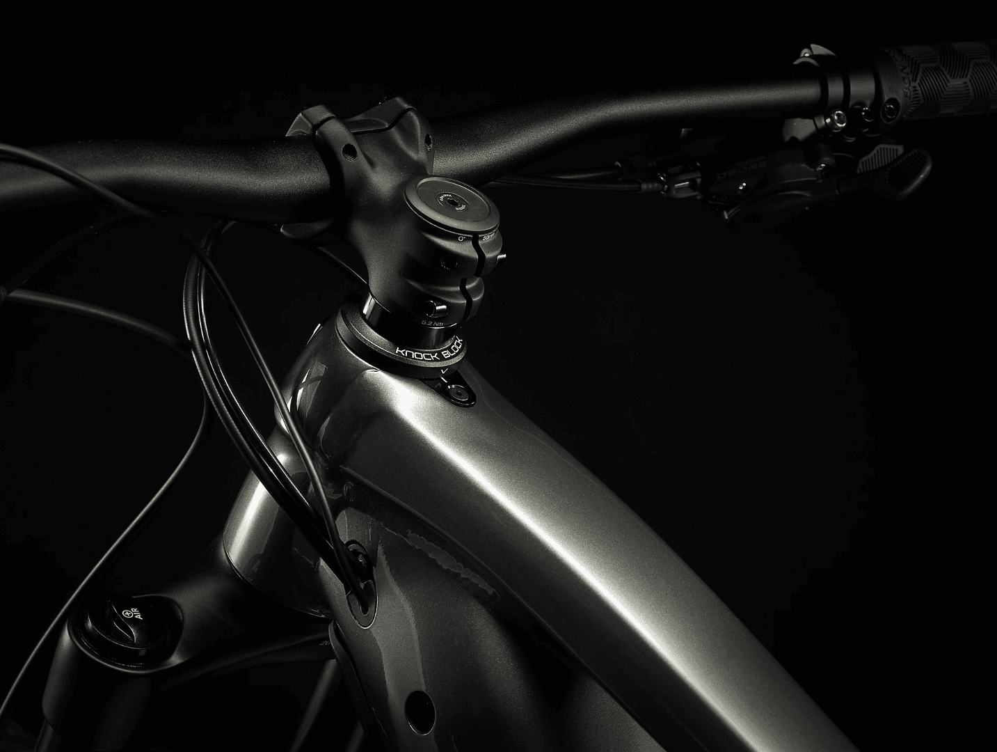 TREK RAIL 5 GEN 3 DEORE E-MTB BIKE 2023 - MERCURY