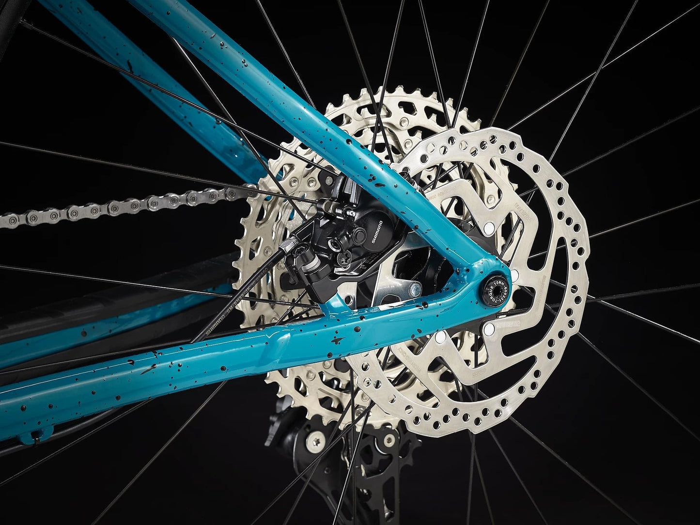 TREK ROSCOE 7 HARDTAIL MTB BIKE 2023 - TEAL/TREK BLACK