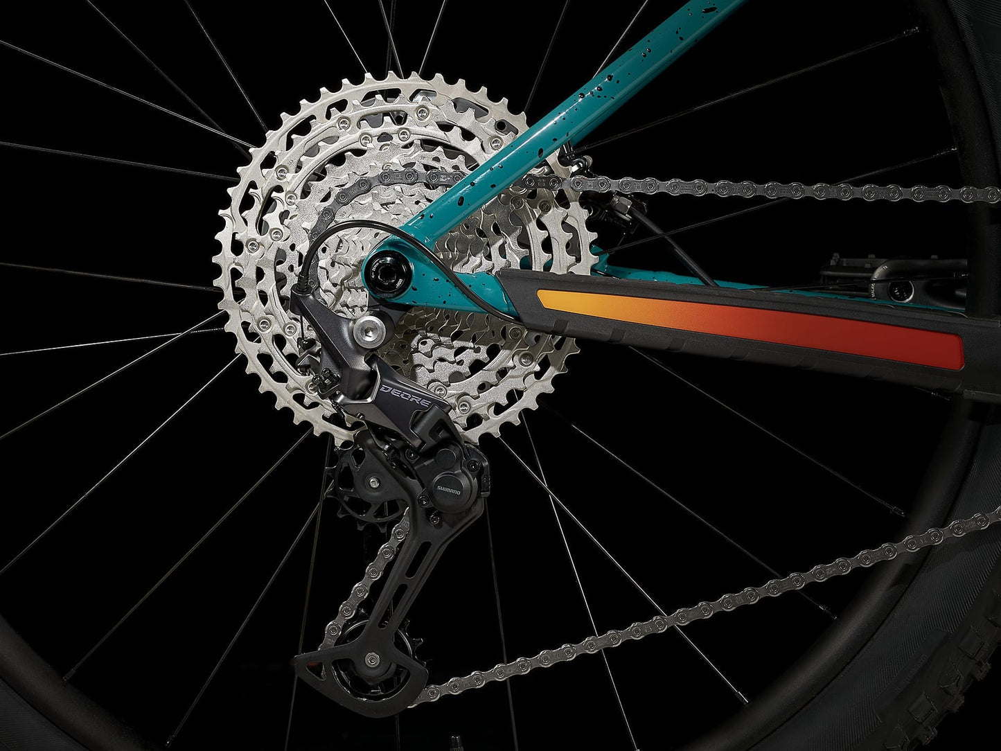 TREK ROSCOE 7 HARDTAIL MTB BIKE 2023 - TEAL/TREK BLACK