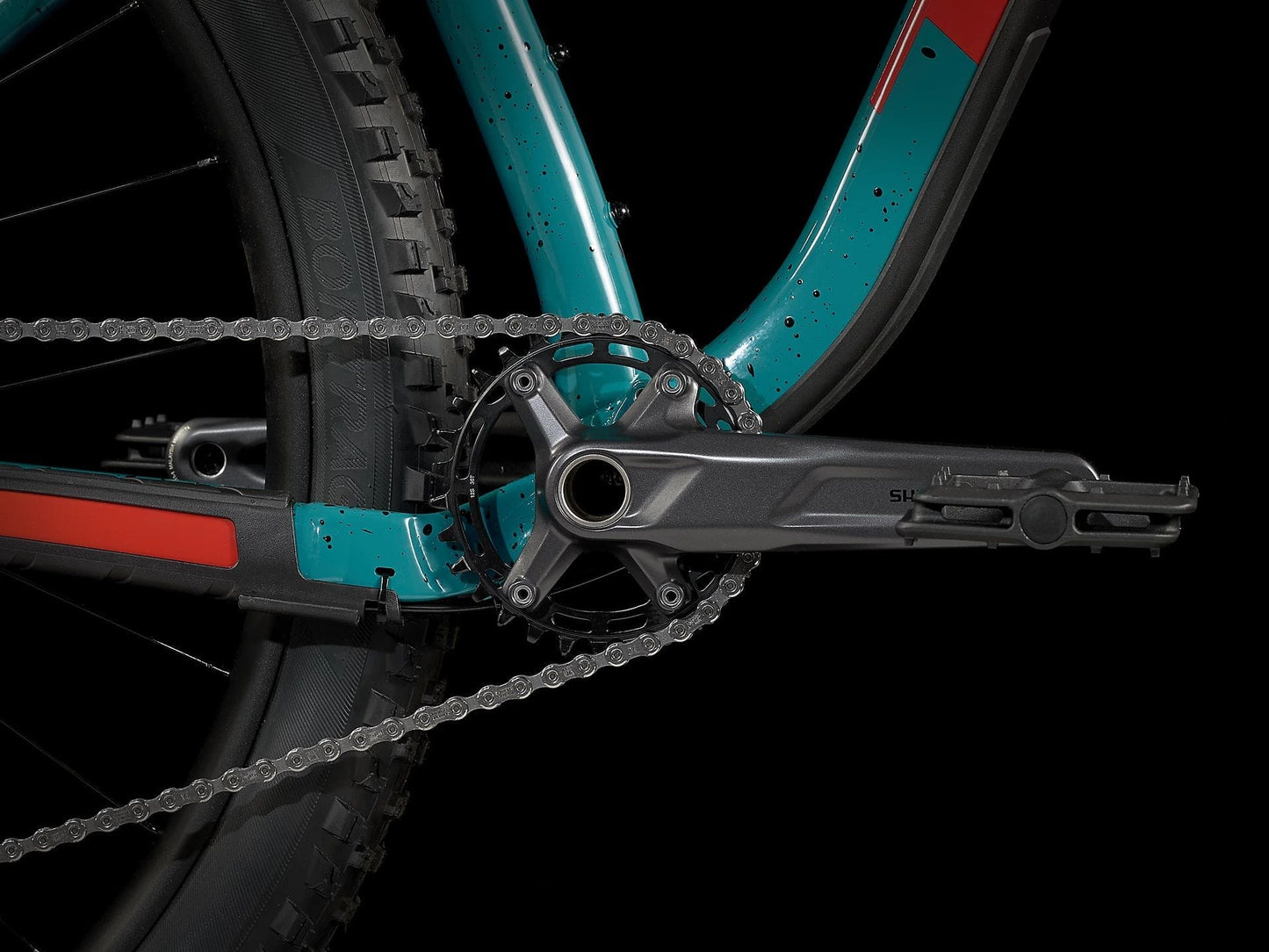 TREK ROSCOE 7 HARDTAIL MTB BIKE 2023 - TEAL/TREK BLACK