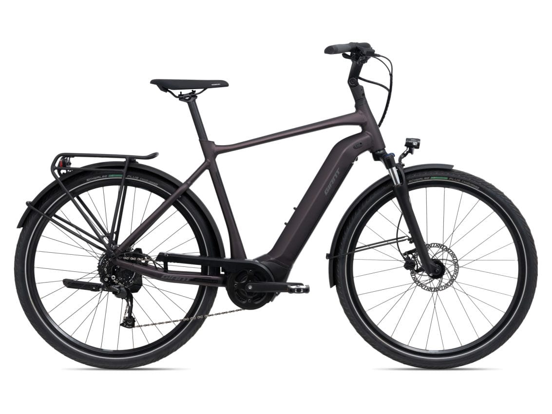 GIANT DAILYTOUR E+ 3 GTS HYBRID E-BIKE 2022 - ROSEWOOD