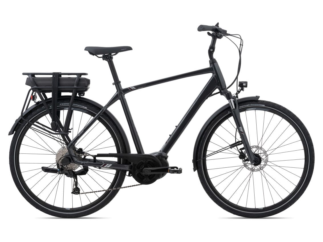 GIANT ENTOUR E+ 2 GTS HYBRID E-BIKE 2022 - GUNMETAL BLACK