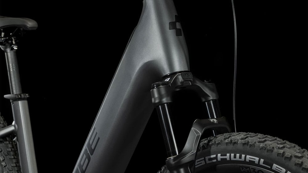 CUBE REACTION HYBRID SLT 750 EASY ENTRY E-BIKE 2023 - PRISMSILVER 'N' GREY
