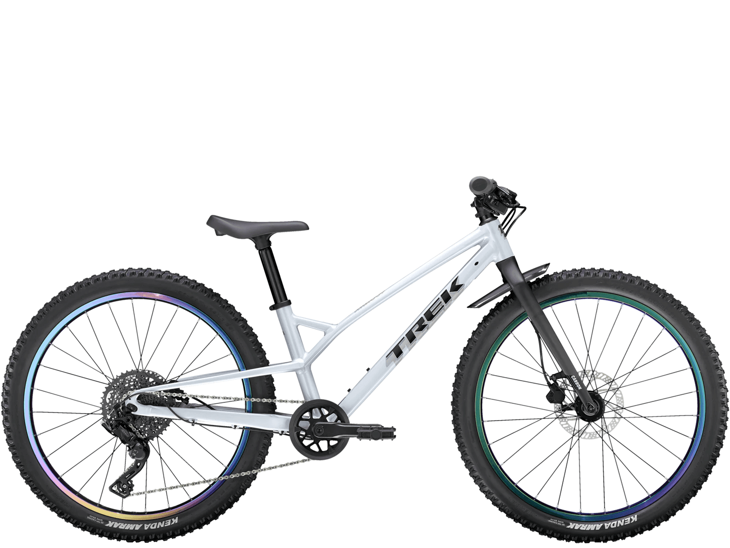 TREK WAHOO TRAIL 24 KIDS BIKE 2024 - PLASMA GREY PEARL