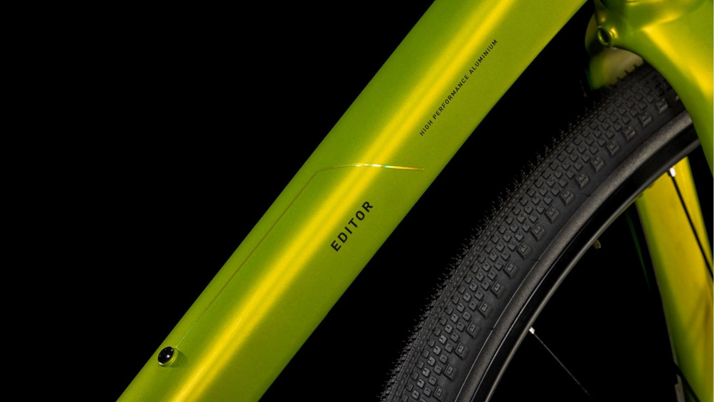 CUBE EDITOR RACE HYBRID BIKE 2025 LIZARD' N 'BLACK