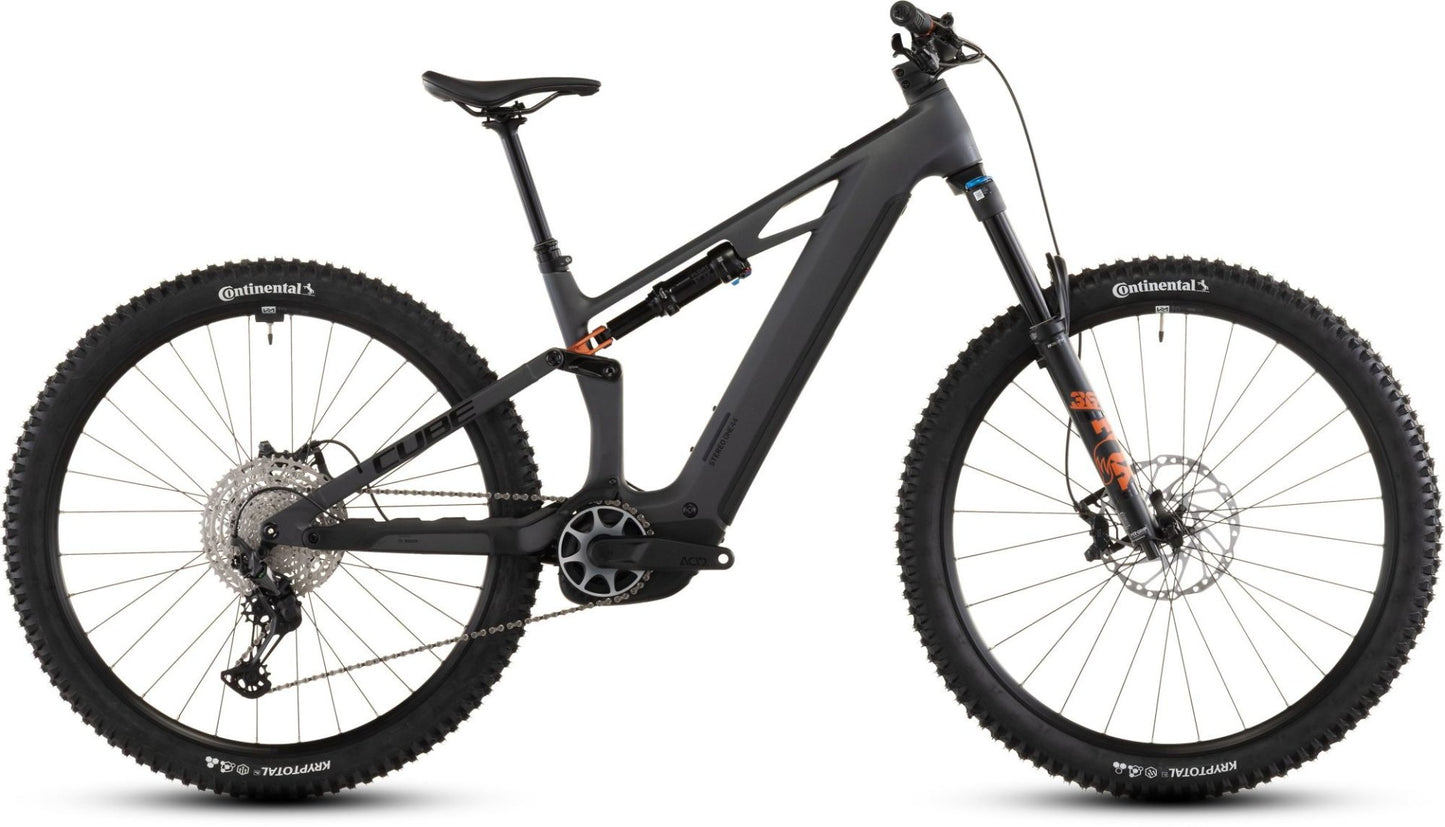 CUBE STEREO HYBRID ONE44 HPC SLX 800 eMTB BIKE 2026 SLABGREY' N 'ORANGE
