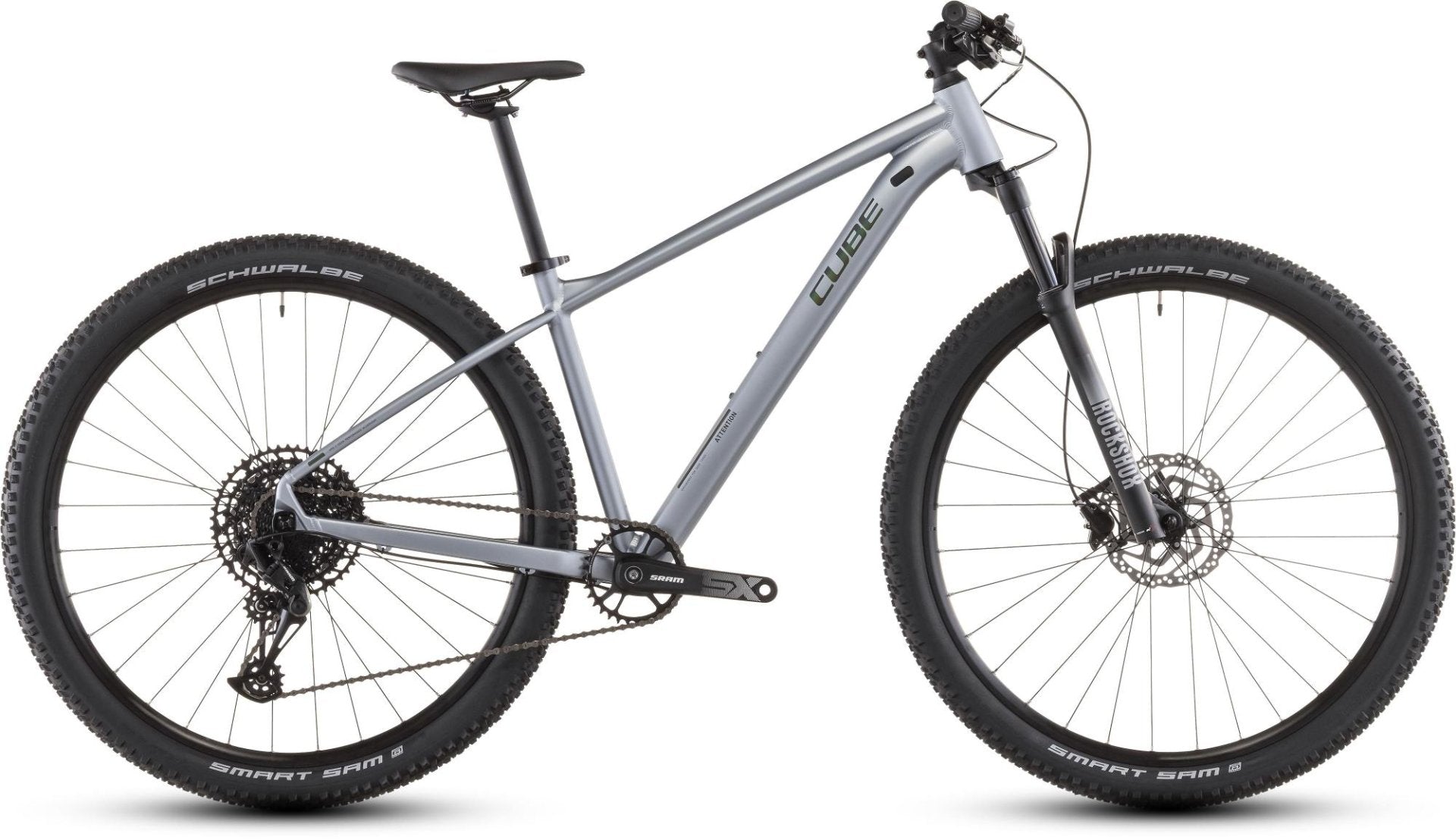 CUBE ATTENTION SLX HARDTAIL MTB BIKE 2026 SLATEGREY' N 'BLACK