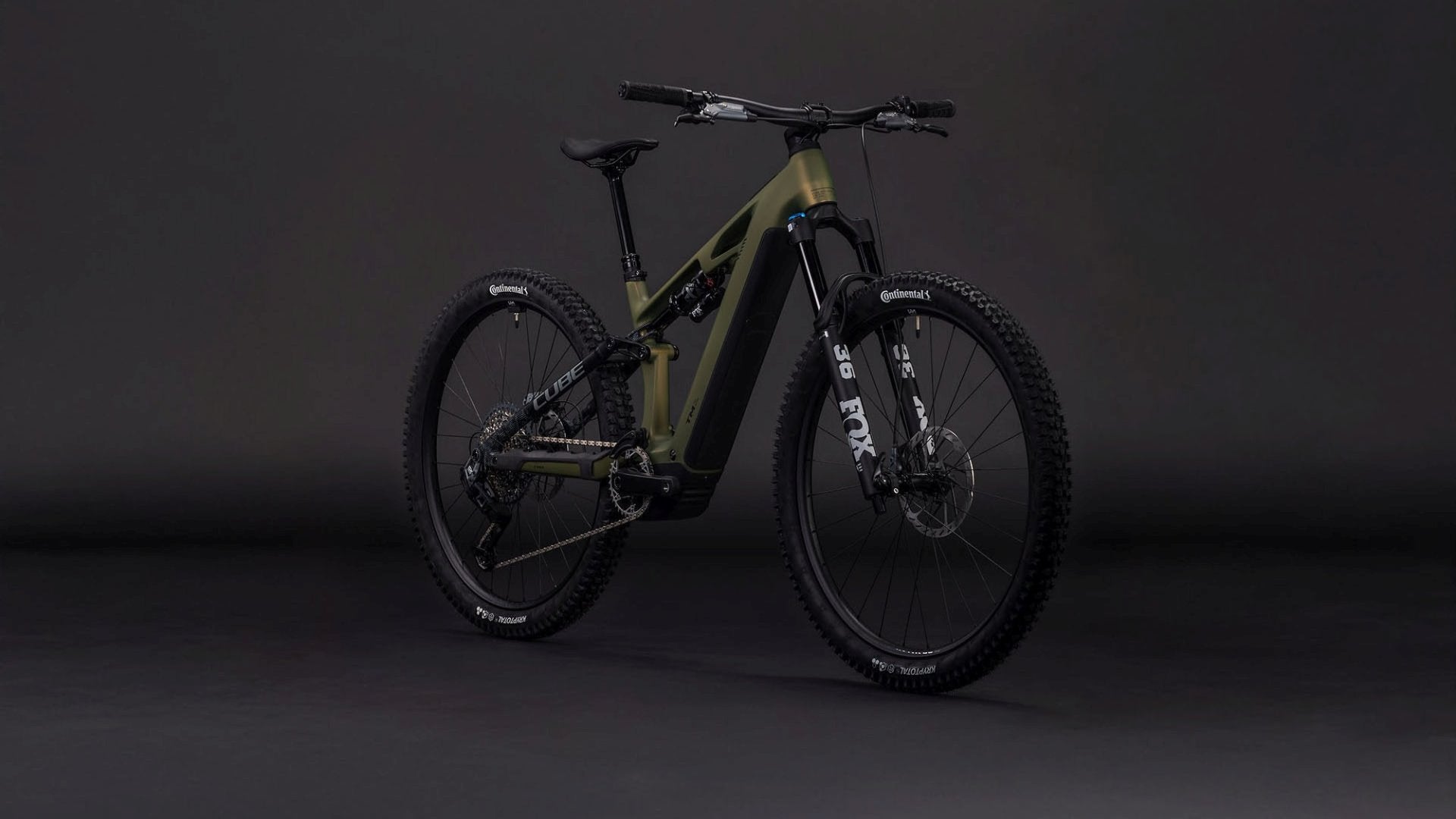 CUBE STEREO HYBRID ONE44 HPC TM 800 eMTB BIKE 2026 REEDGREEN' N 'MATRIX