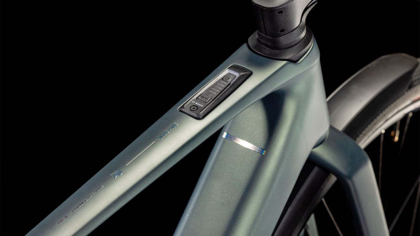 CUBE NULANE HYBRID C:62 RACE FE 400X GRAVEL eBIKE 2025 SAGEBUSHGREEN' N 'PRISM