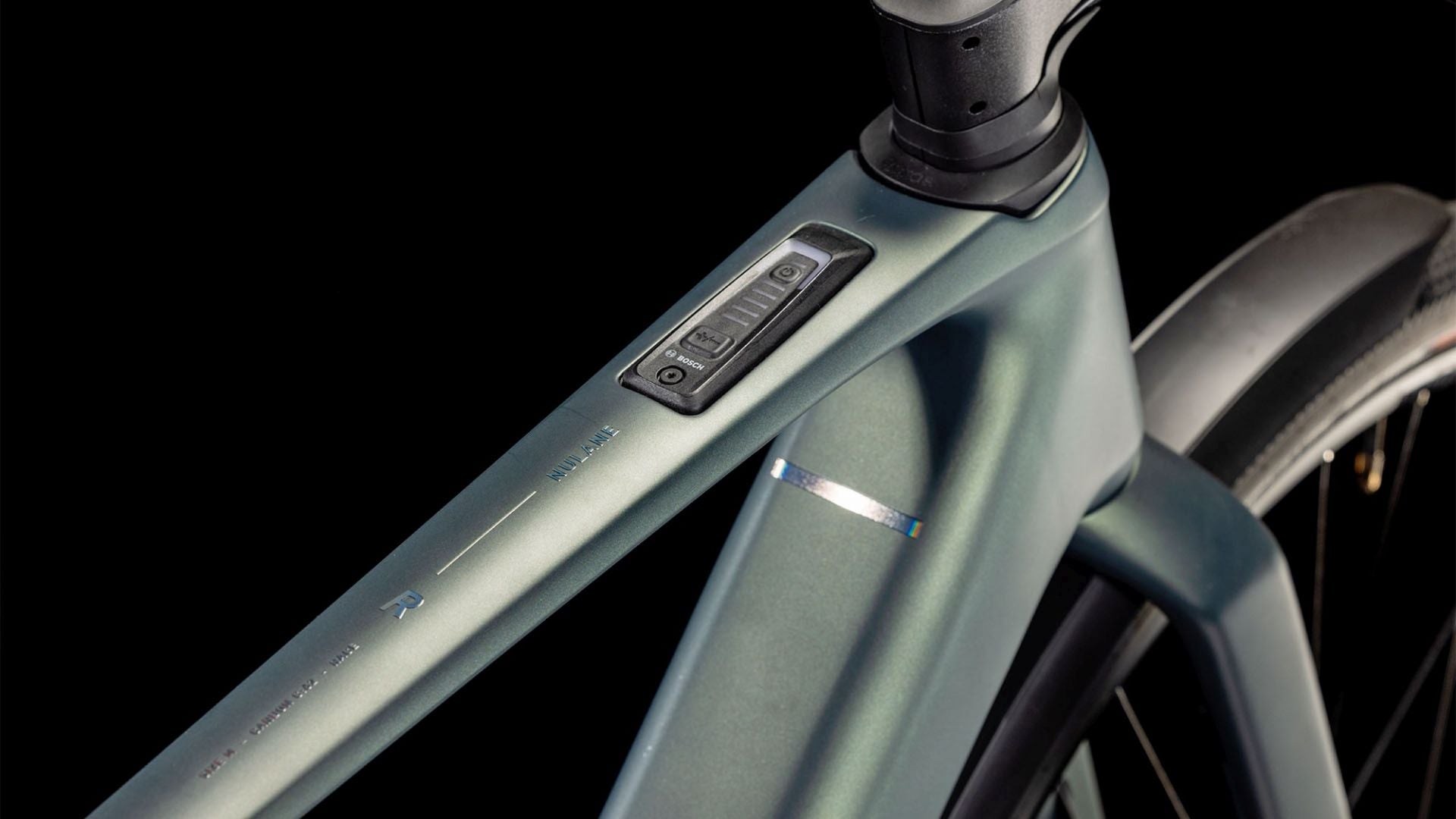 CUBE NULANE HYBRID C:62 RACE FE 400X GRAVEL eBIKE 2025 SAGEBUSHGREEN' N 'PRISM