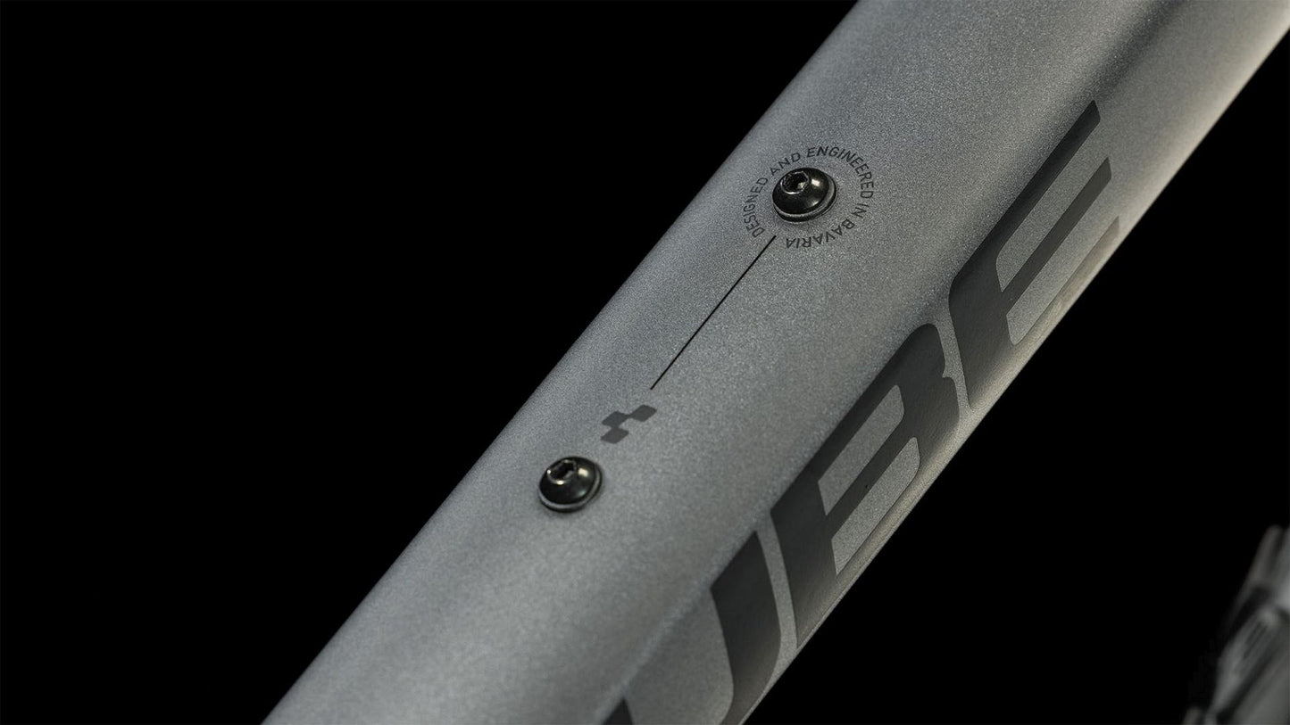 CUBE NATURE HYBRID BIKE 2023 GRAPHITE 'N' BLACK