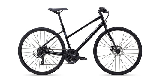 MARIN FAIRFAX 1 ST HYBRID BIKE 2025 GLOSS BLACK