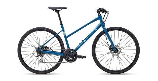 MARIN FAIRFAX 2 ST HYBRID BIKE 2025 GLOSS BLUE/TEAL