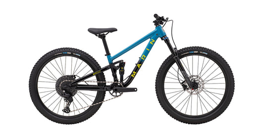 MARIN RIFT ZONE 26 KID'S FS MTB BIKE 2025 BLACK/BLUE