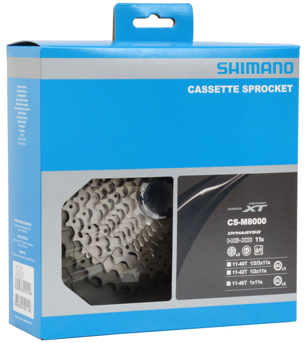 SHIMANO XT CS-M8000 11-SPEED CASSETTE