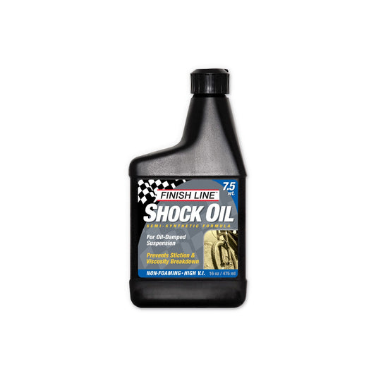 FINISH LINE SHOCK OIL 7.5 WT - 16OZ