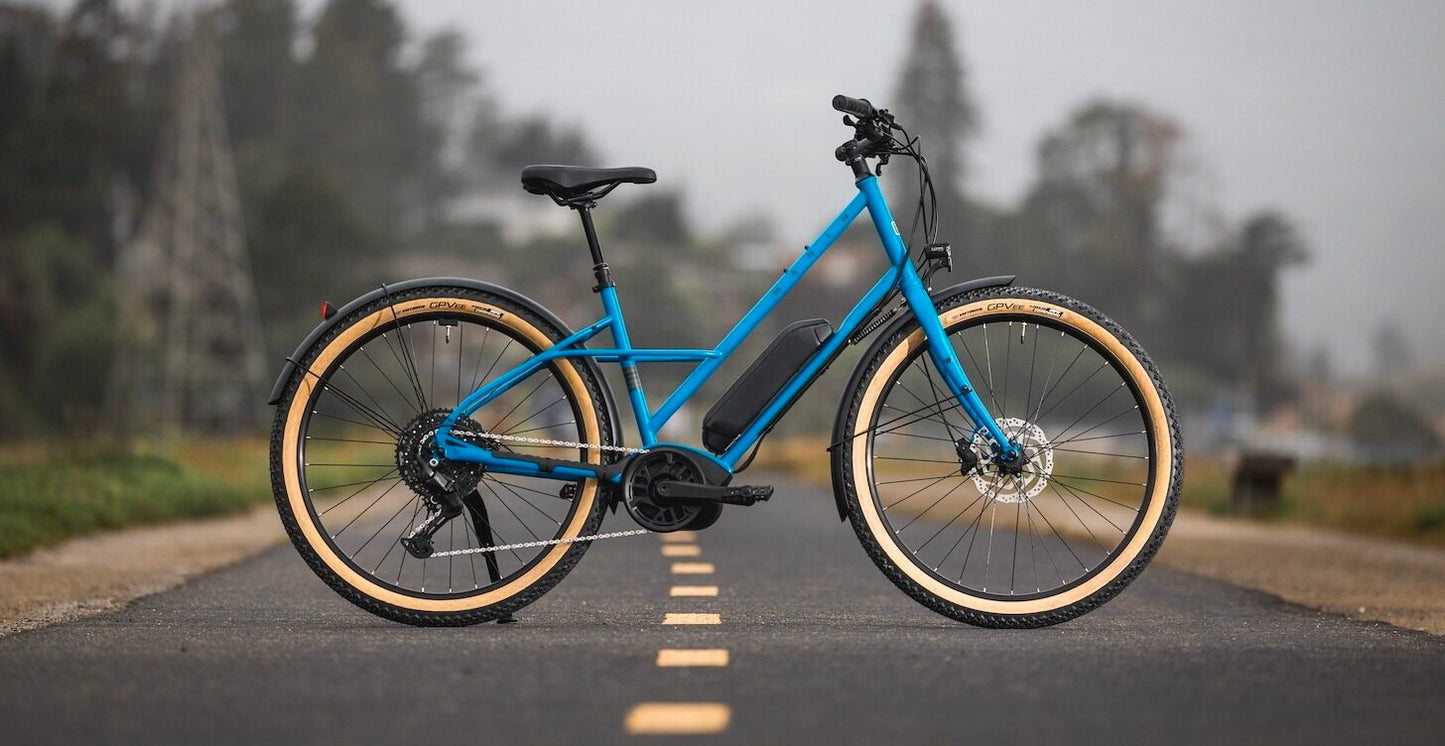 MARIN LARKSPUR E ELECTRIC HYBRID BIKE 2025 BLUE