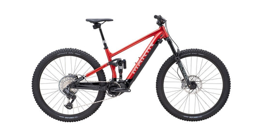 MARIN RIFT ZONE E XR FULL SUSPENSION eMTB BIKE 2025 RED/BLACK