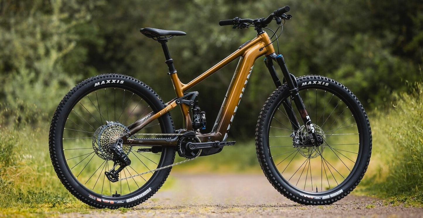 MARIN RIFT ZONE EL XR FULL SUSPENSION eMTB BIKE 2025 TAN/BROWN