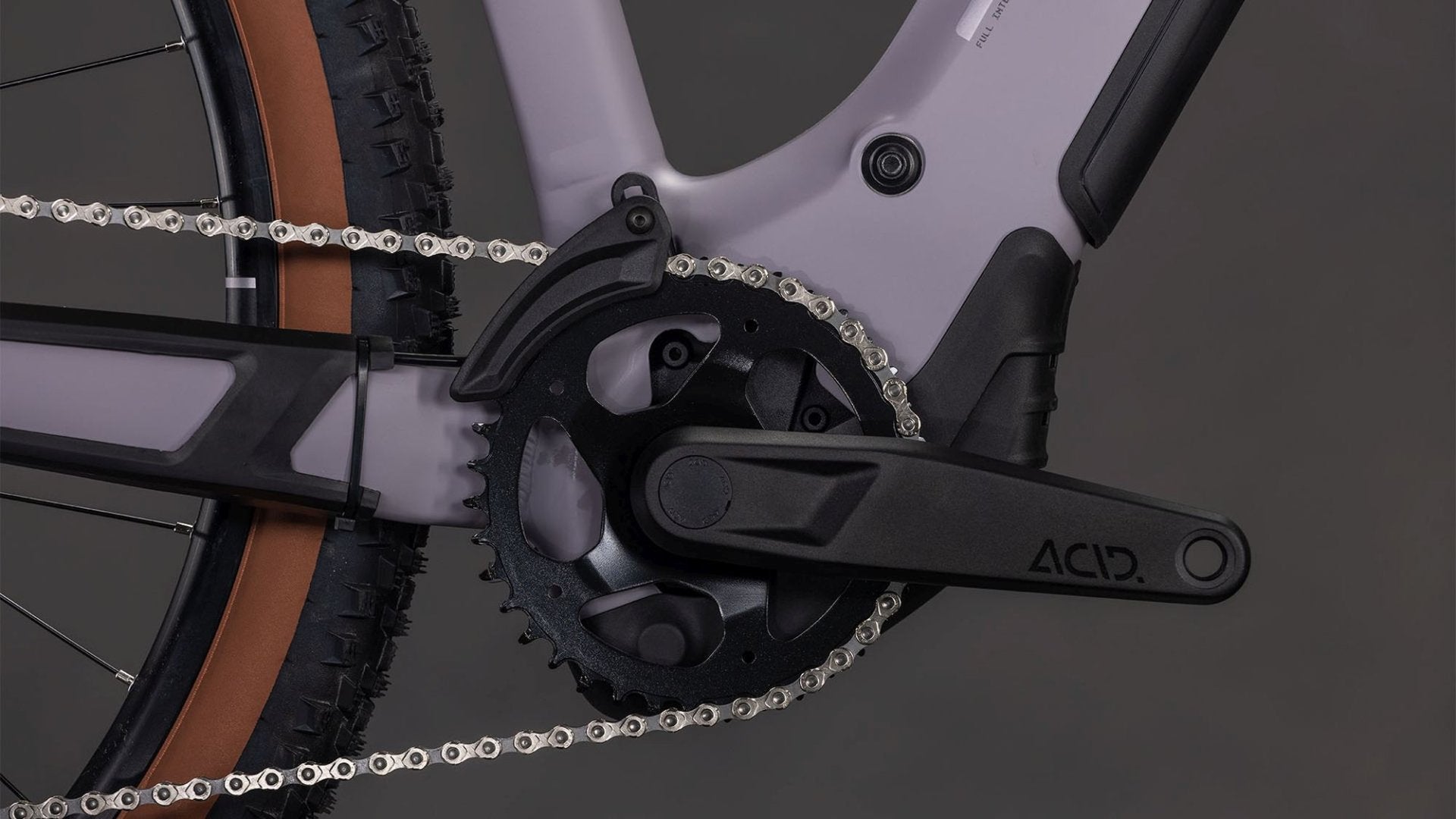 CUBE REACTION HYBRID PERFORMANCE 600 eMTB BIKE 2026 PLUMGREY' N 'BLACK