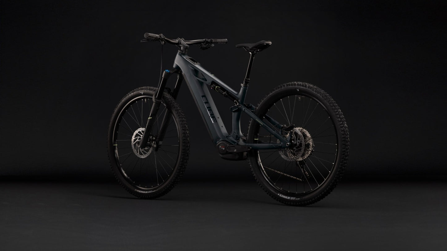 CUBE STEREO HYBRID ONE44 HPC RACE 800 eMTB BIKE 2027 COAL 'N' GREEN