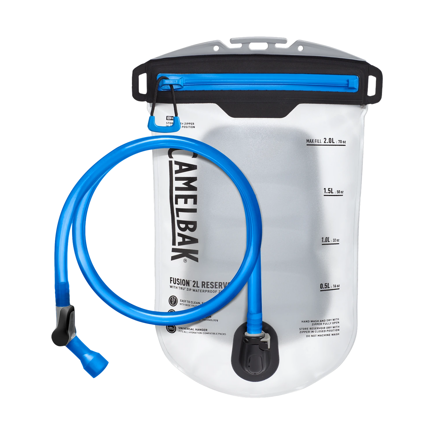 CAMELBAK FUSION 2L RESERVOIR WITH TRU ZIP WATERPROOF ZIPPER