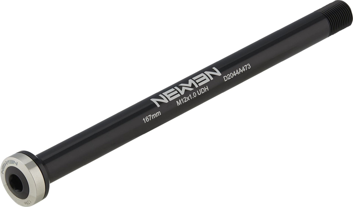 NEWMEN HUB AXLE X12 UDH 12X148 M12x1.0 (167mm)